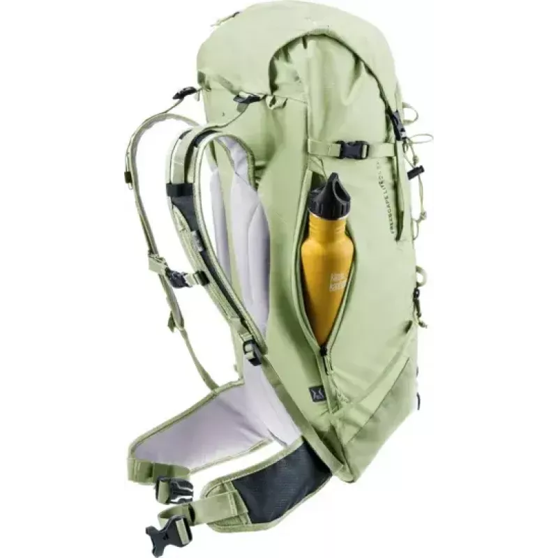 Zaino da scialpinismo senza telaio Deuter Freescape Lite 24 L, limone