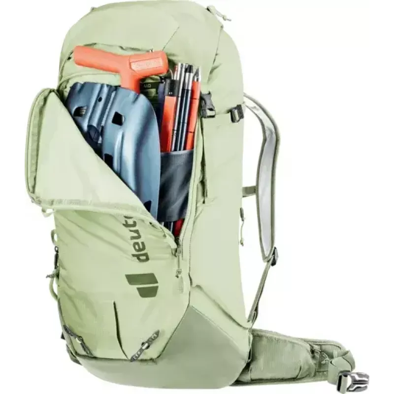 Zaino da scialpinismo senza telaio Deuter Freescape Lite 24 L, limone