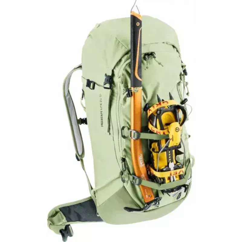 Zaino da scialpinismo senza telaio Deuter Freescape Lite 24 L, limone