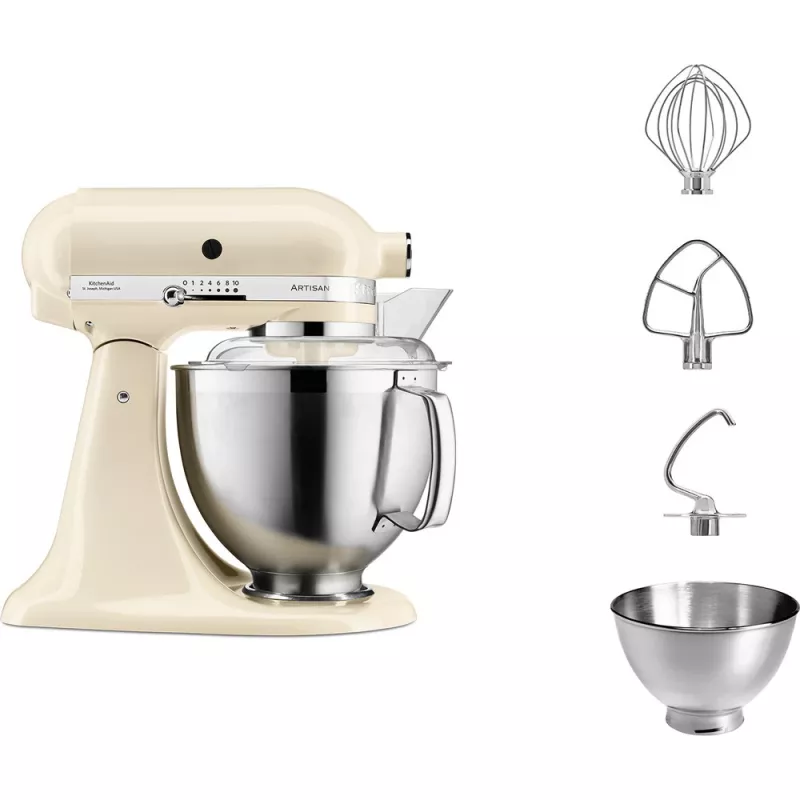 Robot da cucina KitchenAid Artisan 5KSM185PS 300 W 4,8 l crema