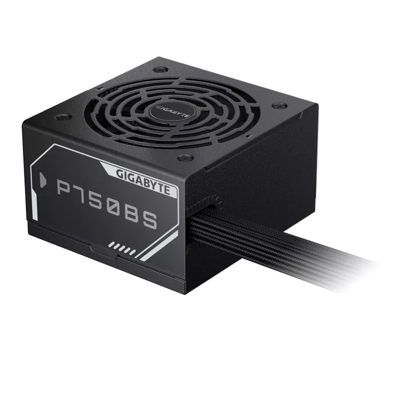 Alimentatore GIGABYTE P750BS – PCI-E 6+2 pin x 4, 80 PLUS Bronze, ventola da 120 mm, compatibile ATX, spina EU