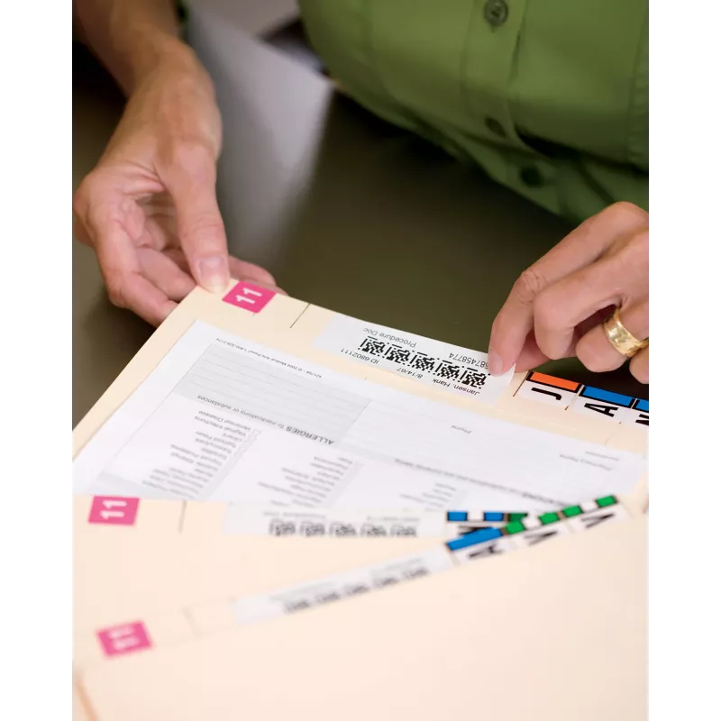 DYMO LabelWriter 2093091 etichette per indirizzi, 28 x 89 mm, 12 rotoli da 130 etichette (1560), carta permanente, autoadesive, bianche