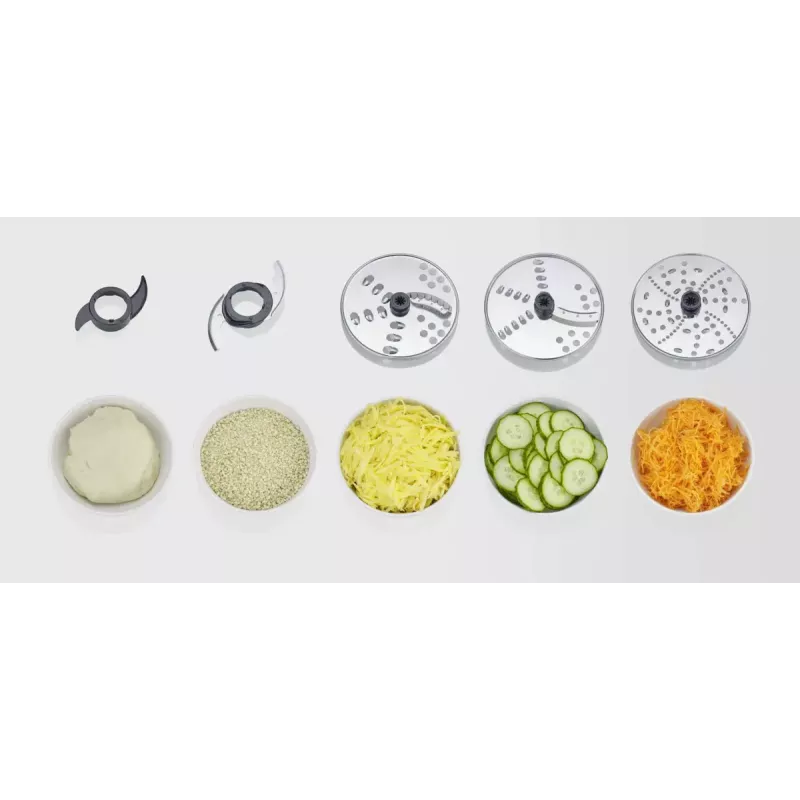 Robot da cucina Severin KM 3892 1200 W 1,5 l nero acciaio inox