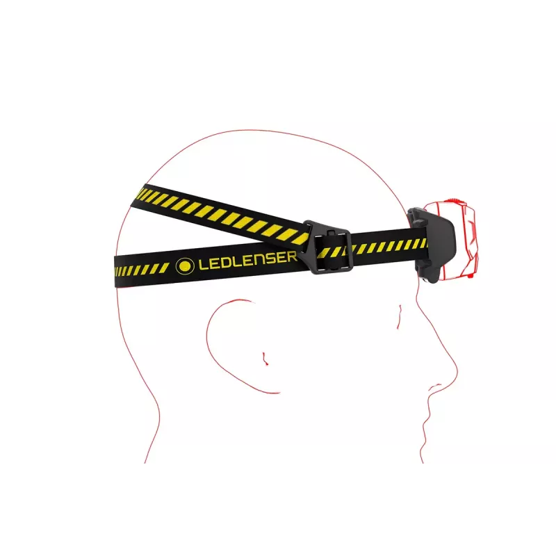 Ledlenser HF6R Work torcia frontale LED, nera
