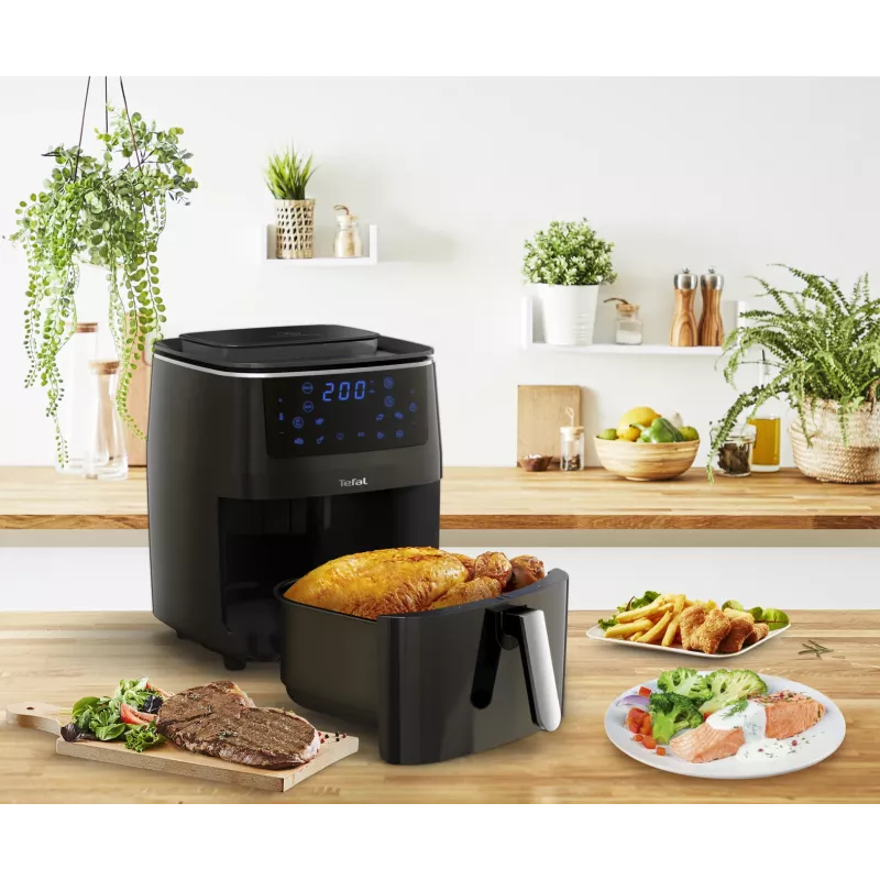 Friggitrice ad aria Tefal Easy Fry Grill & Steam FW2018 singola stand-alone 1700 W nero