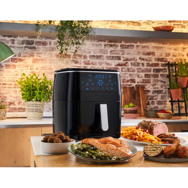 Friggitrice ad aria Tefal Easy Fry Grill & Steam FW2018 singola stand-alone 1700 W nero