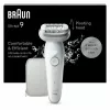 Epilatore Braun Silk-épil 9 9-011 40 pinzette argento bianco