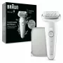 Epilatore Braun Silk-épil 9 9-011 40 pinzette argento bianco