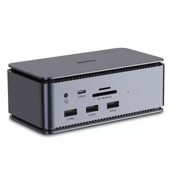 Docking station per laptop USB4, USB-C Lindy DST-Pro