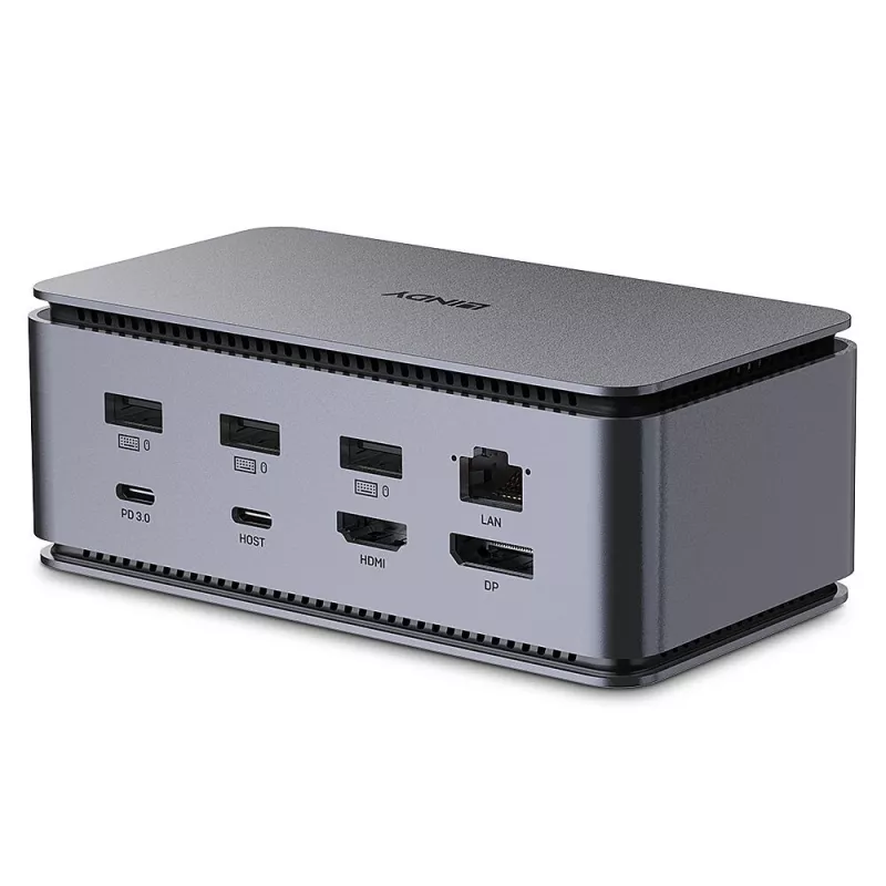 Docking station per laptop USB4, USB-C Lindy DST-Pro