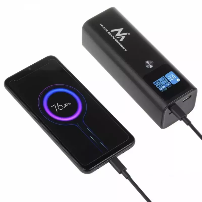 Powerbank portatile Maclean MCE335, 24600 mAh