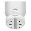 D-Link 2K QHD telecamera Wi-Fi per interni DCS-8350LH, telecamera di videosorveglianza IP, interni, con filo & wireless, Amazon Alexa & Google Assistant, da tavolo, bianco