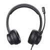 Trust HS-150 headset con filo archetto ufficio/call center nero