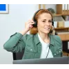 Trust HS-150 headset con filo archetto ufficio/call center nero