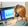 Trust HS-260 headset con filo archetto posteriore ufficio/call center USB Type-A nero