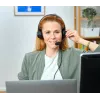 Trust HS-260 headset con filo archetto posteriore ufficio/call center USB Type-A nero