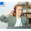 Trust HS-260 headset con filo archetto posteriore ufficio/call center USB Type-A nero
