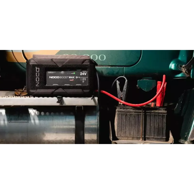 Avviatore NOCO GB251 24V 3000A avviatore portatile agli ioni di litio per veicoli con sistemi 24V