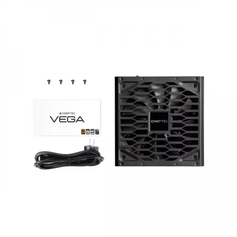 Chieftec Vega PPG-850-S alimentatore 850 W 20+4-Pin ATX ATX nero