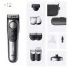 Braun BeardTrimmer 9 BT9560 batteria ricaricabile 52 2 cm bagnato e asciutto nero, grigio