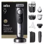 Braun BeardTrimmer 9 BT9560 batteria ricaricabile 52 2 cm bagnato e asciutto nero, grigio