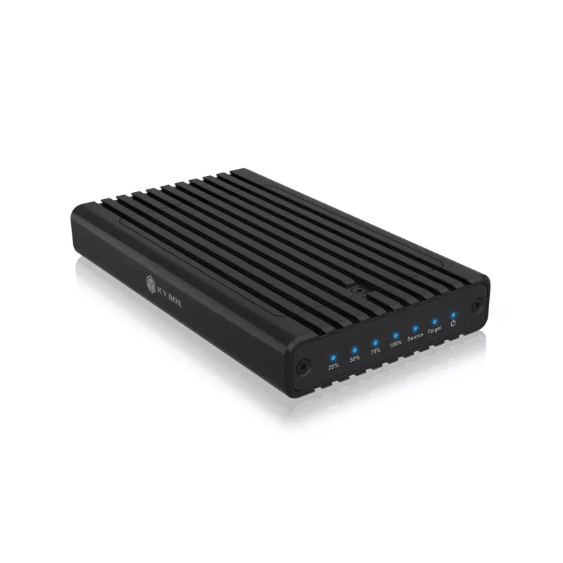 Case SSD ICY BOX IB-2817MCL-C31 nero M.2 alimentato USB