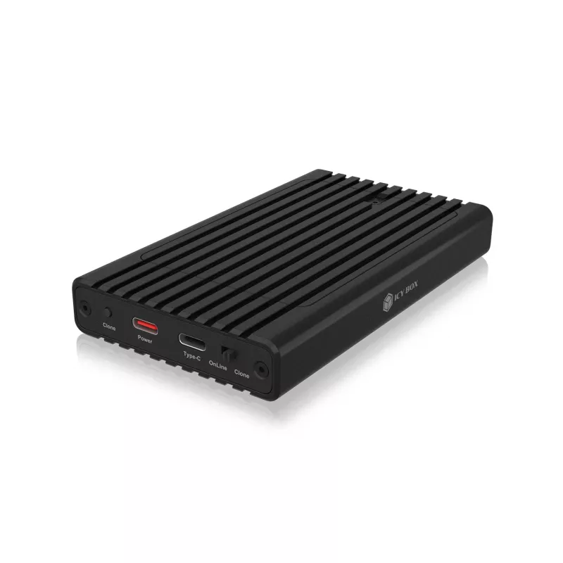 Case SSD ICY BOX IB-2817MCL-C31 nero M.2 alimentato USB