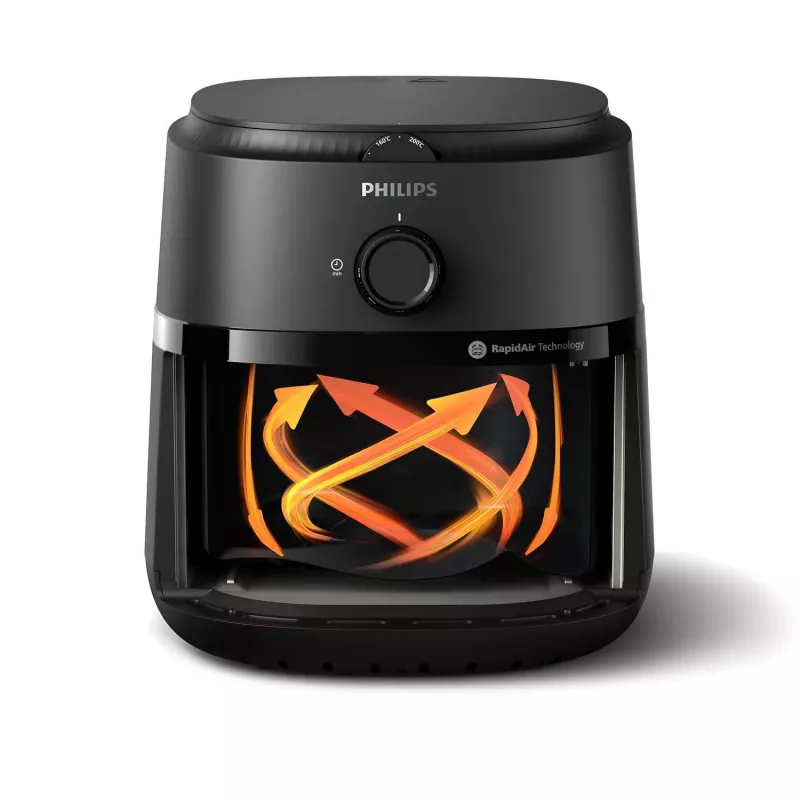 Friggitrice ad aria Philips serie 1000 NA120/00 singola 4,2 L a sé stante 1500 W nera