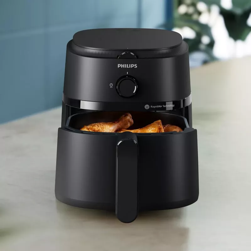 Friggitrice ad aria Philips serie 1000 NA120/00 singola 4,2 L a sé stante 1500 W nera
