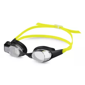 Occhialini da nuoto Form Smart Swim 2 — unisex, montatura nera, lenti nere