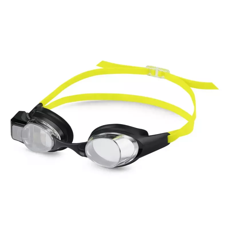 Occhialini da nuoto Form Smart Swim 2 — unisex, montatura nera, lenti nere