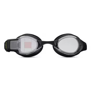 Occhialini da nuoto Form Smart Swim 2 — unisex, montatura nera, lenti nere