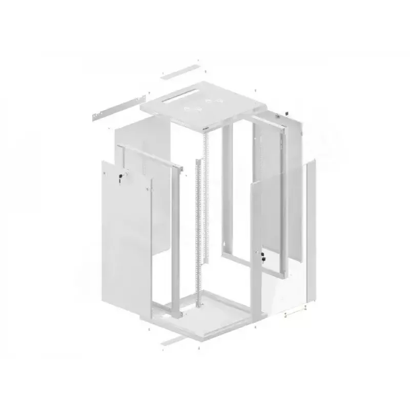Rack a parete Lanberg WF01-6622-10S