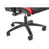 Sedia da gaming per PC GENESIS SX77 seduta imbottita nero, rosso