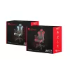 Sedia da gaming per PC GENESIS SX77 seduta imbottita nero, rosso