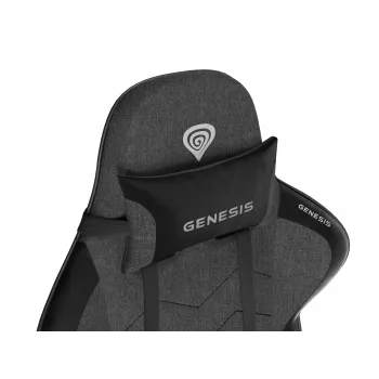 Sedia da gaming GENESIS Nitro 550 G2 seduta imbottita nero, grigio