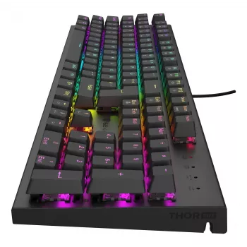Tastiera da gaming GENESIS Thor 303 USB QWERTZ tedesco nero meccanica RGB