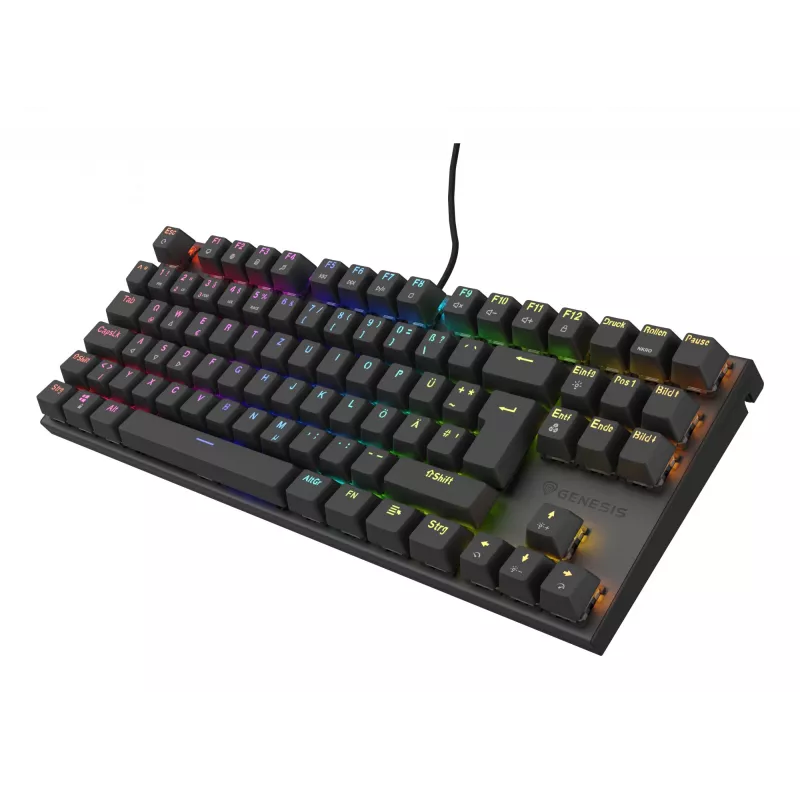 Tastiera da gaming GENESIS Thor 303 TKL USB QWERTZ tedesco nero