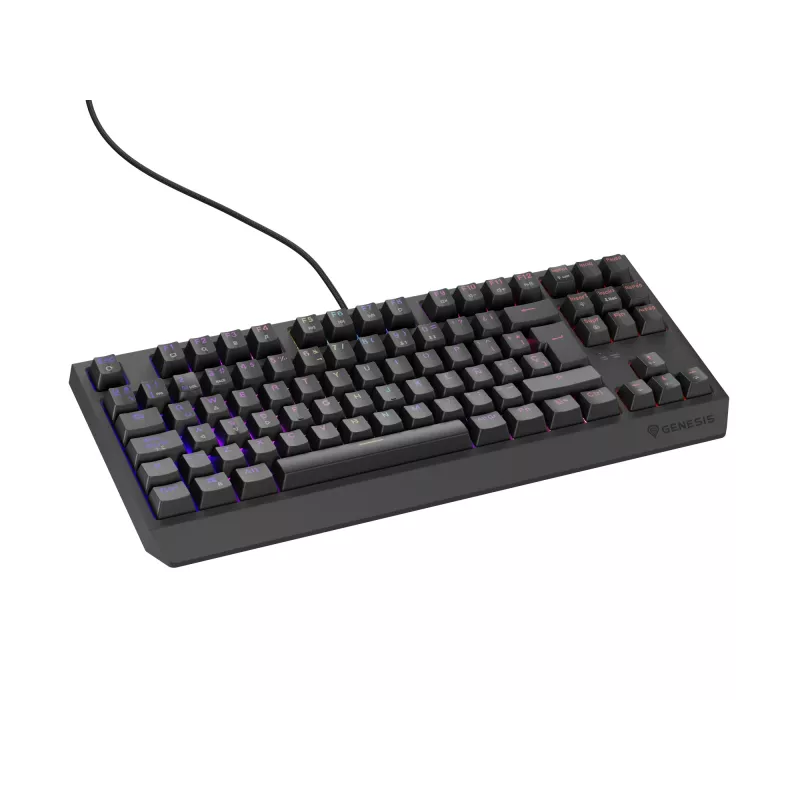 Tastiera da gaming GENESIS Thor 230 TKL USB QWERTY spagnolo nero