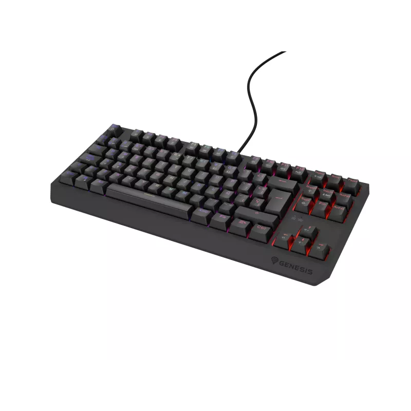 Tastiera da gaming GENESIS Thor 230 TKL USB QWERTY spagnolo nero