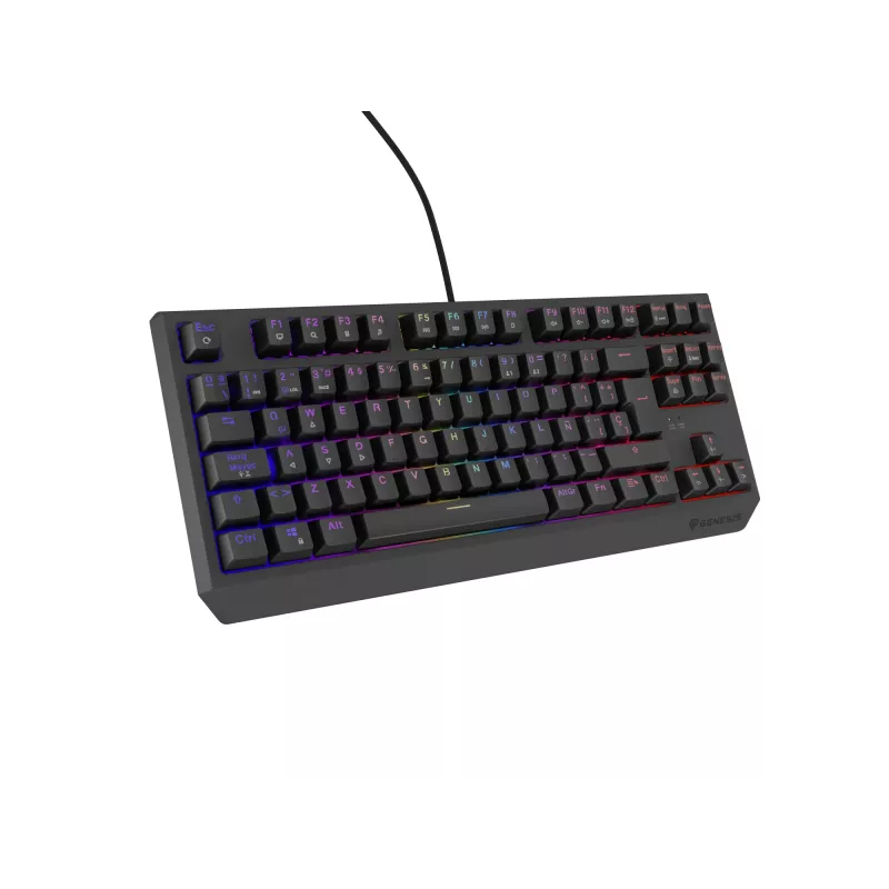 Tastiera da gaming GENESIS Thor 230 TKL USB QWERTY spagnolo nero