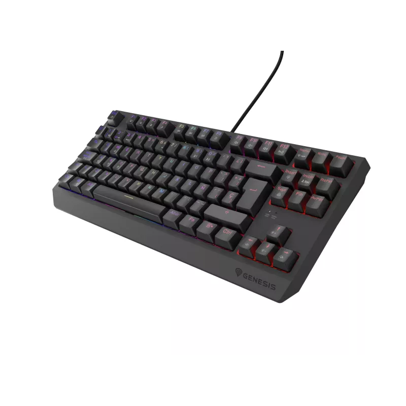 Tastiera da gaming GENESIS Thor 230 TKL USB QWERTY spagnolo nero