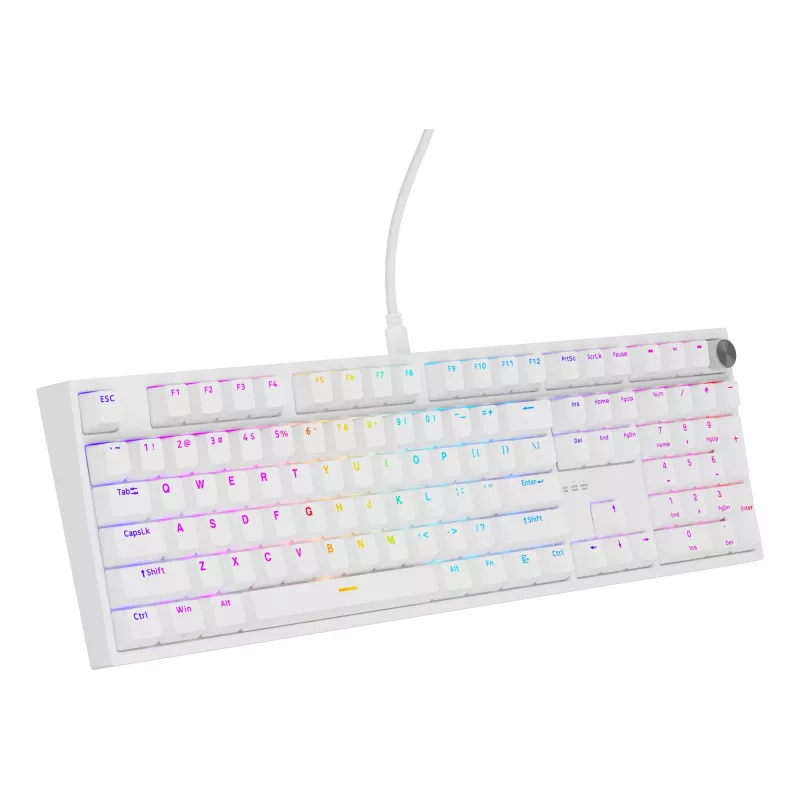 Tastiera universale GENESIS NKG-2300 USB QWERTY inglese bianco