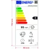 Lavastoviglie semi-incasso AMICA DIM62E7qH — 14 coperti, 60 cm, display touch LED, 7 programmi, bianco