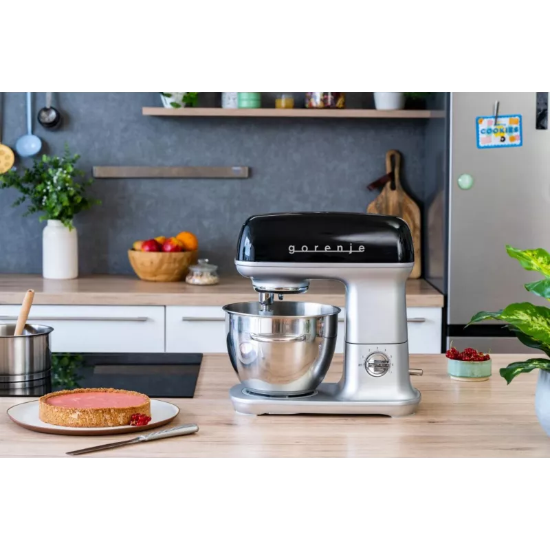 Gorenje MMC1000RLBK robot da cucina 1000 W 4,5 L nero, metallizzato
