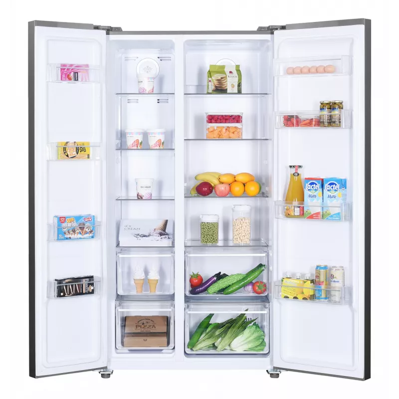 Beko GNO5322XPN frigorifero Side-by-Side a libera installazione 532 l acciaio inox