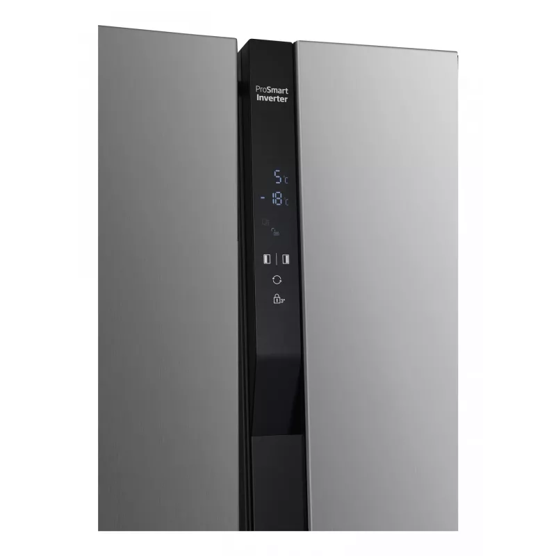 Beko GNO5322XPN frigorifero Side-by-Side a libera installazione 532 l acciaio inox