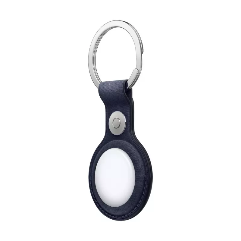 APPLE AirTag portachiavi FineWoven - blu navy