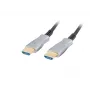Cavo LANBERG HDMI - M/M v2.0 cavo ottico 50 m nero Aoc