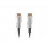 Cavo LANBERG HDMI - M/M v2.0 cavo ottico 50 m nero Aoc